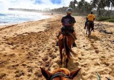 Passeio a cavalo de praia em Punta Cana