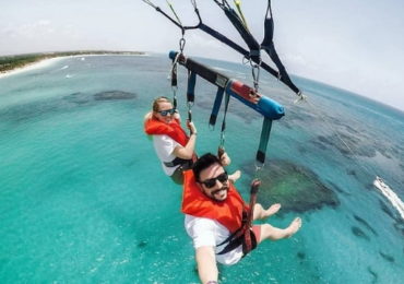 Excursión en paracaídas desde Punta Cana